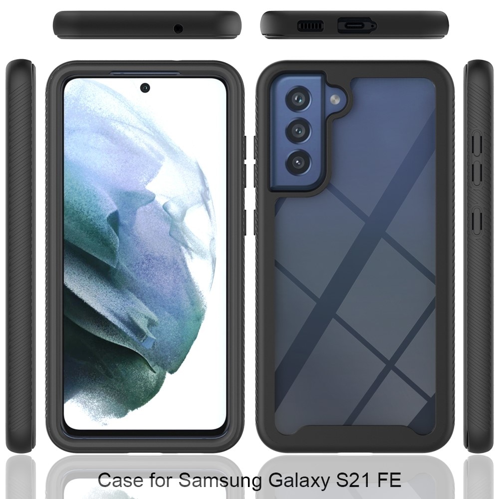 Full Cover Deksel Samsung Galaxy S21 FE svart