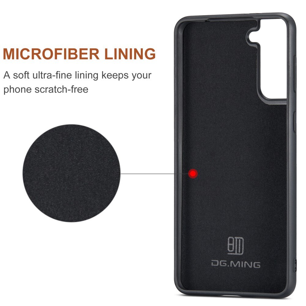 Magnetic Card Slot Case Samsung Galaxy S21 FE Svart