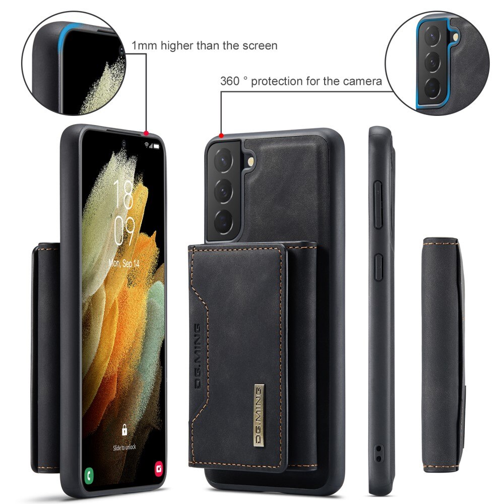 Magnetic Card Slot Case Samsung Galaxy S21 FE Svart
