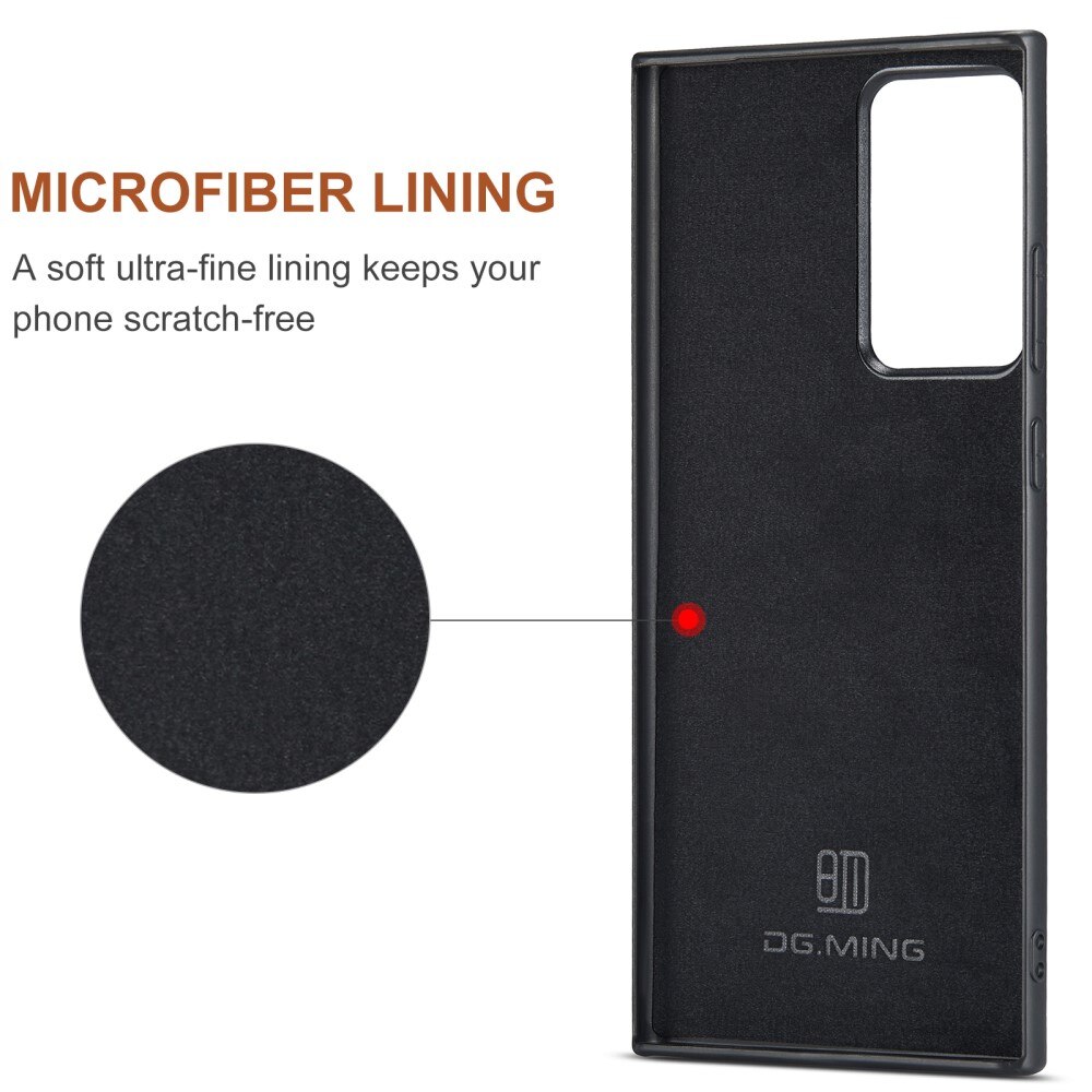 Magnetic Card Slot Case Samsung Galaxy Note 20 Ultra Svart