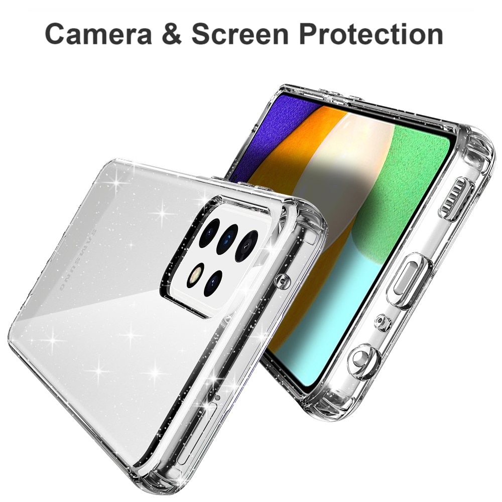Glitter TPU Case Galaxy A52/A52s transparent