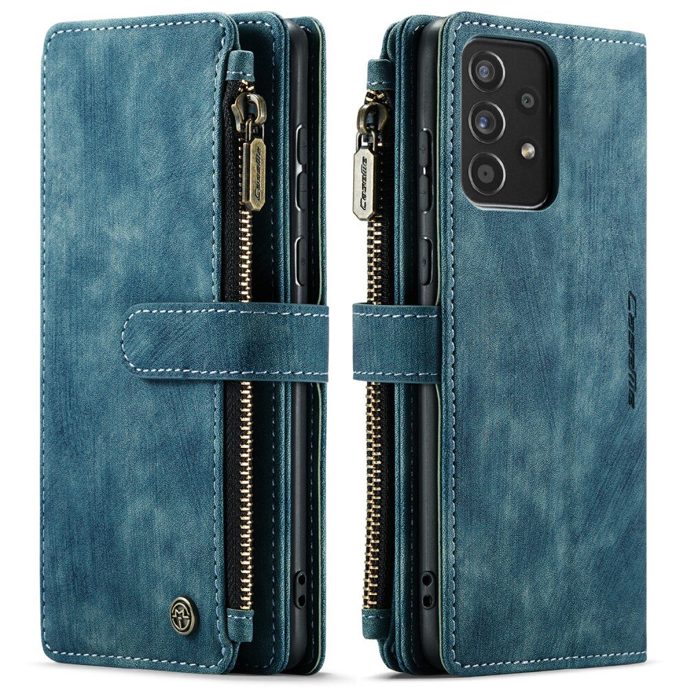 Zipper Wallet Samsung Galaxy A52/A52s blå