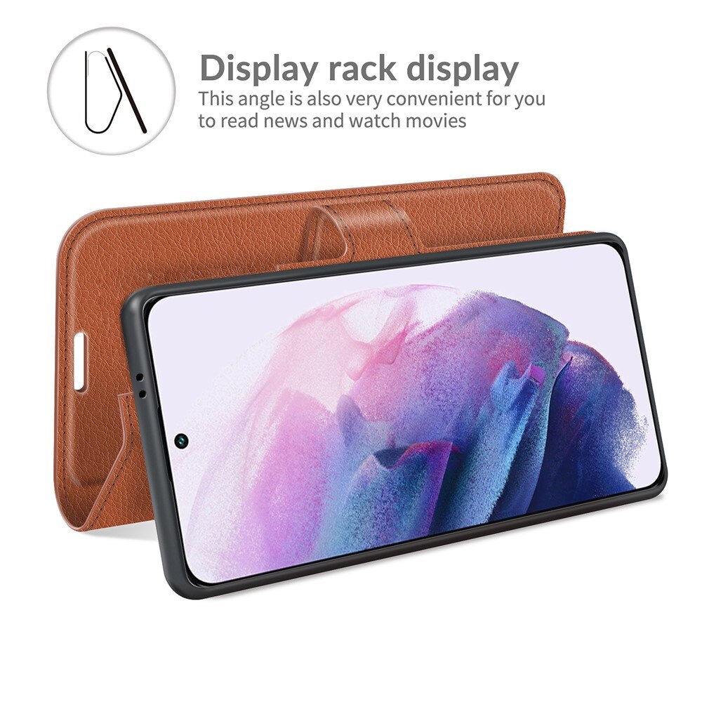 Mobilveske Samsung Galaxy S22 Brun