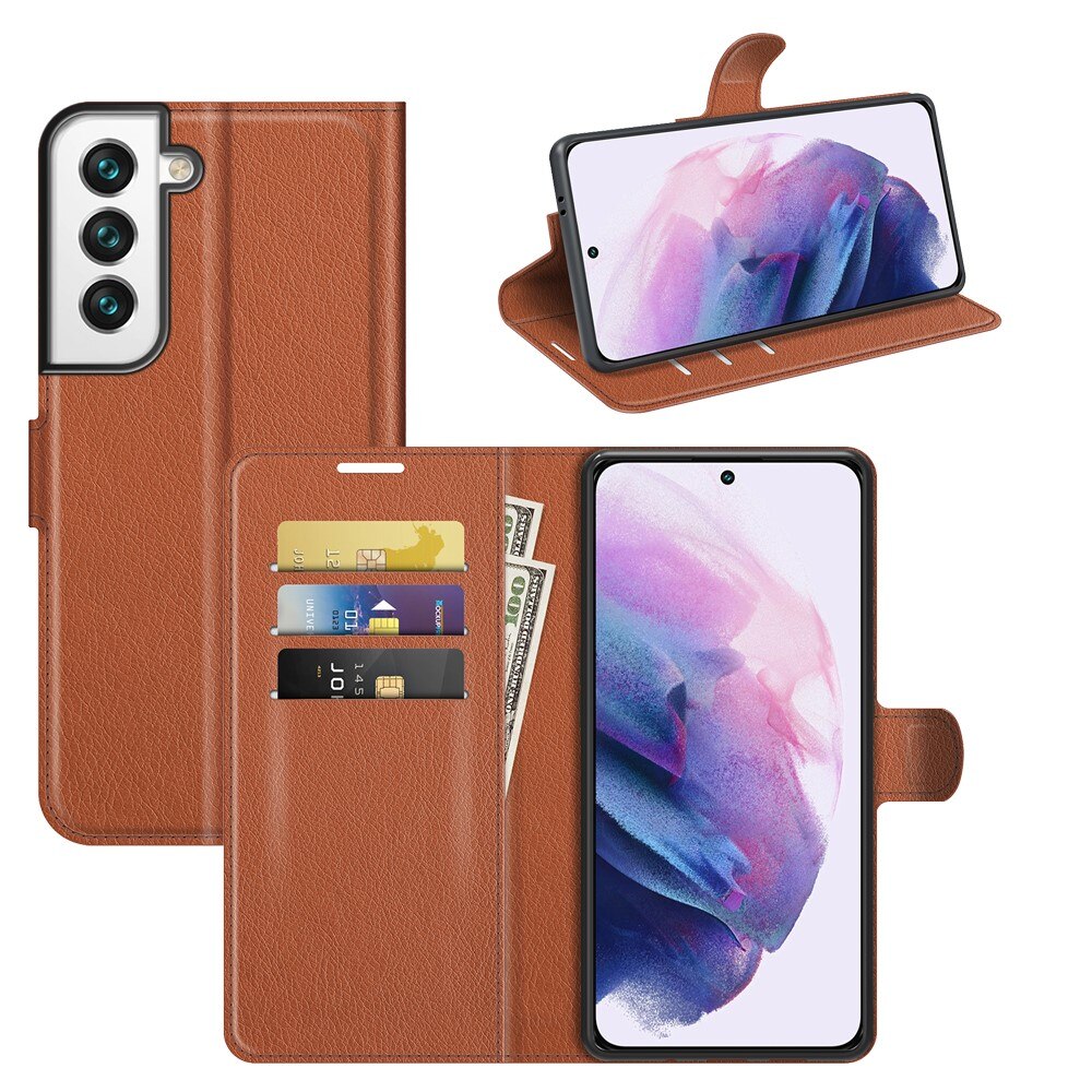 Mobilveske Samsung Galaxy S22 Brun