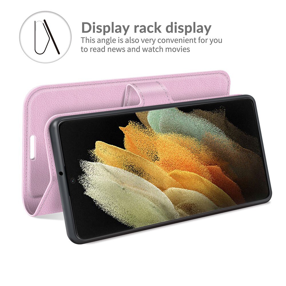 Mobilveske Samsung Galaxy S22 Ultra Rosa