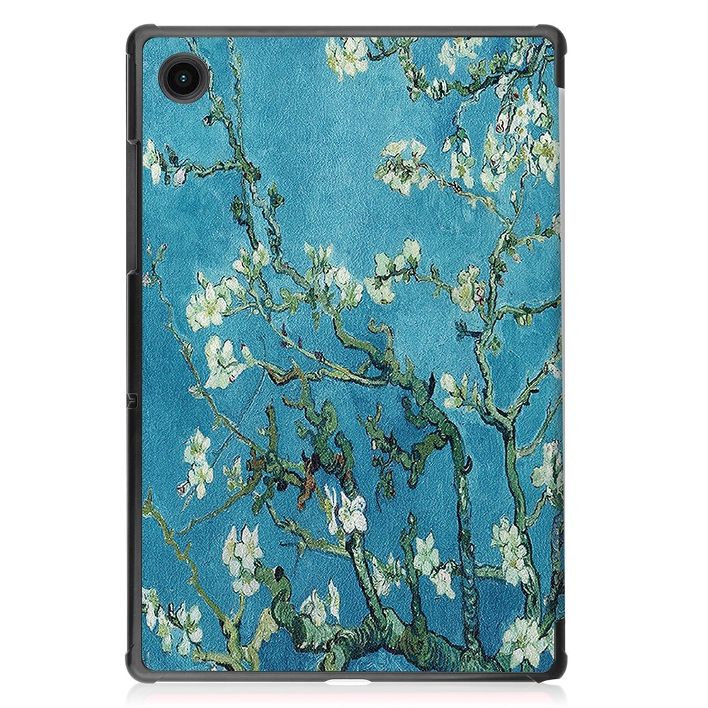 Etui Tri-fold Samsung Galaxy Tab A8 10.5 - Kirsebærblomster