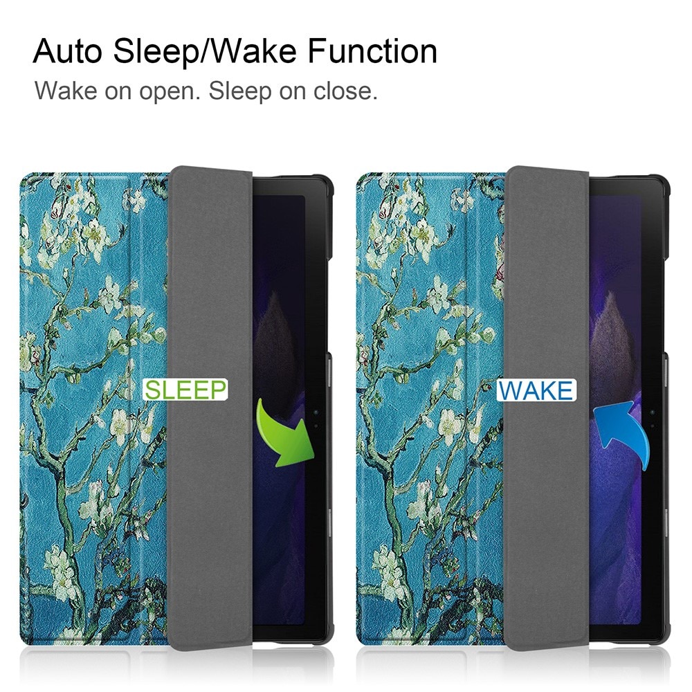 Etui Tri-fold Samsung Galaxy Tab A8 Flerfarget/mønster