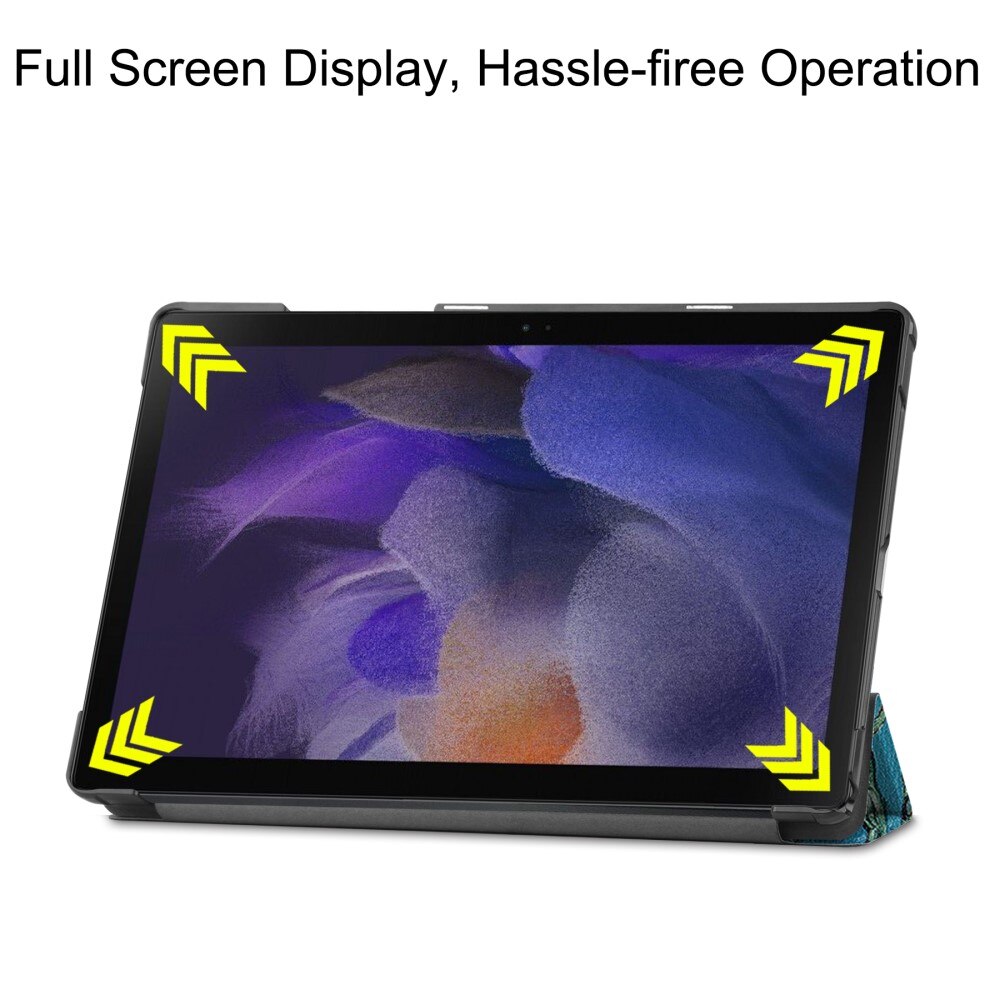 Etui Tri-fold Samsung Galaxy Tab A8 Flerfarget/mønster