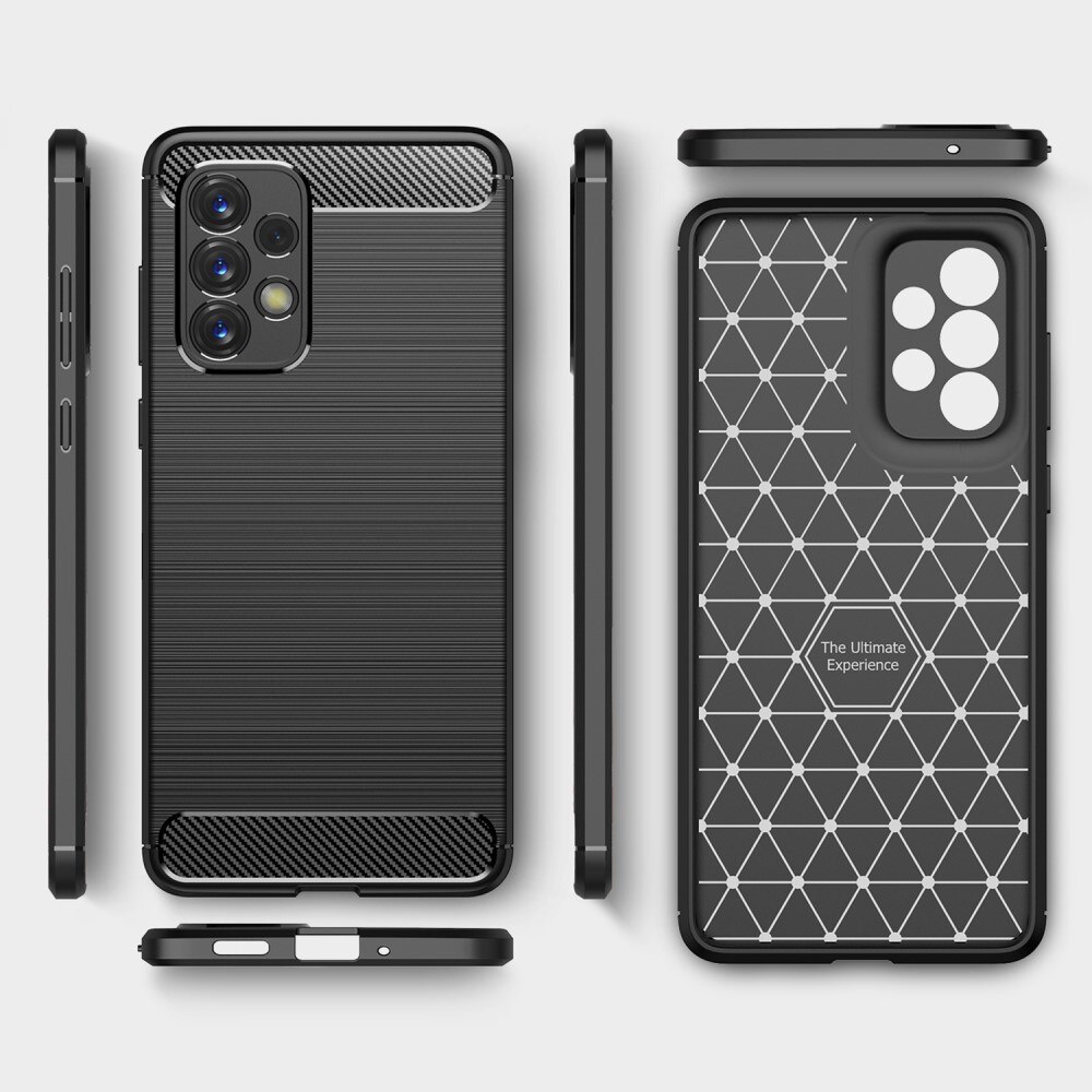 Samsung Galaxy A33 Deksel TPU Brushed Svart