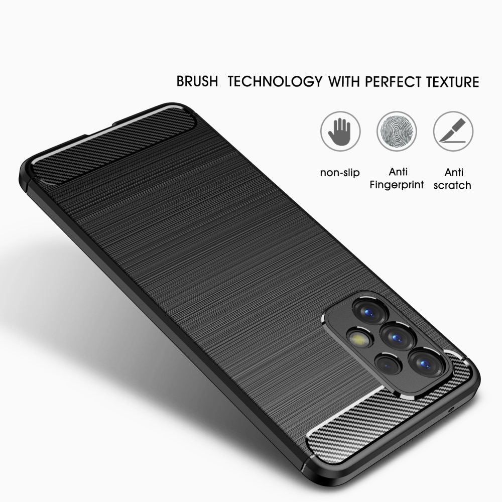 Samsung Galaxy A33 Deksel TPU Brushed Svart