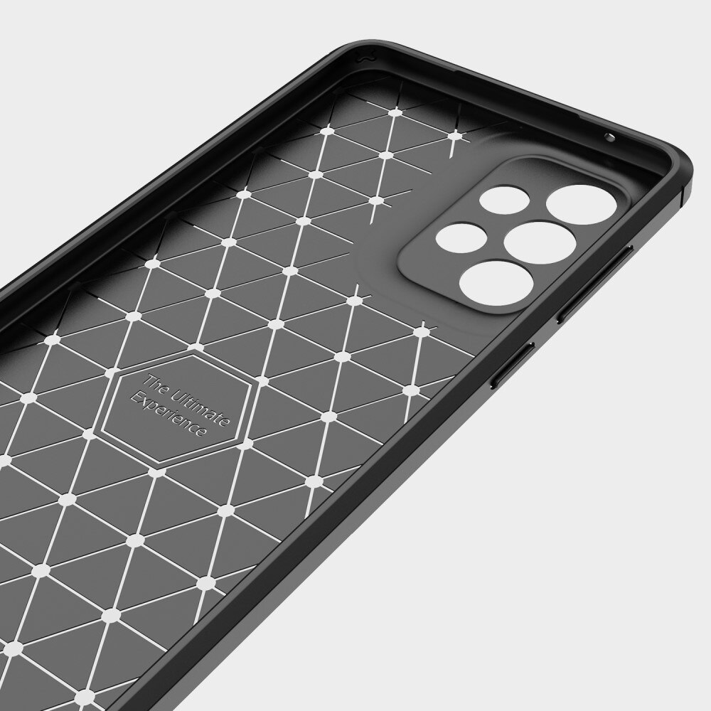 Samsung Galaxy A33 Deksel TPU Brushed Svart