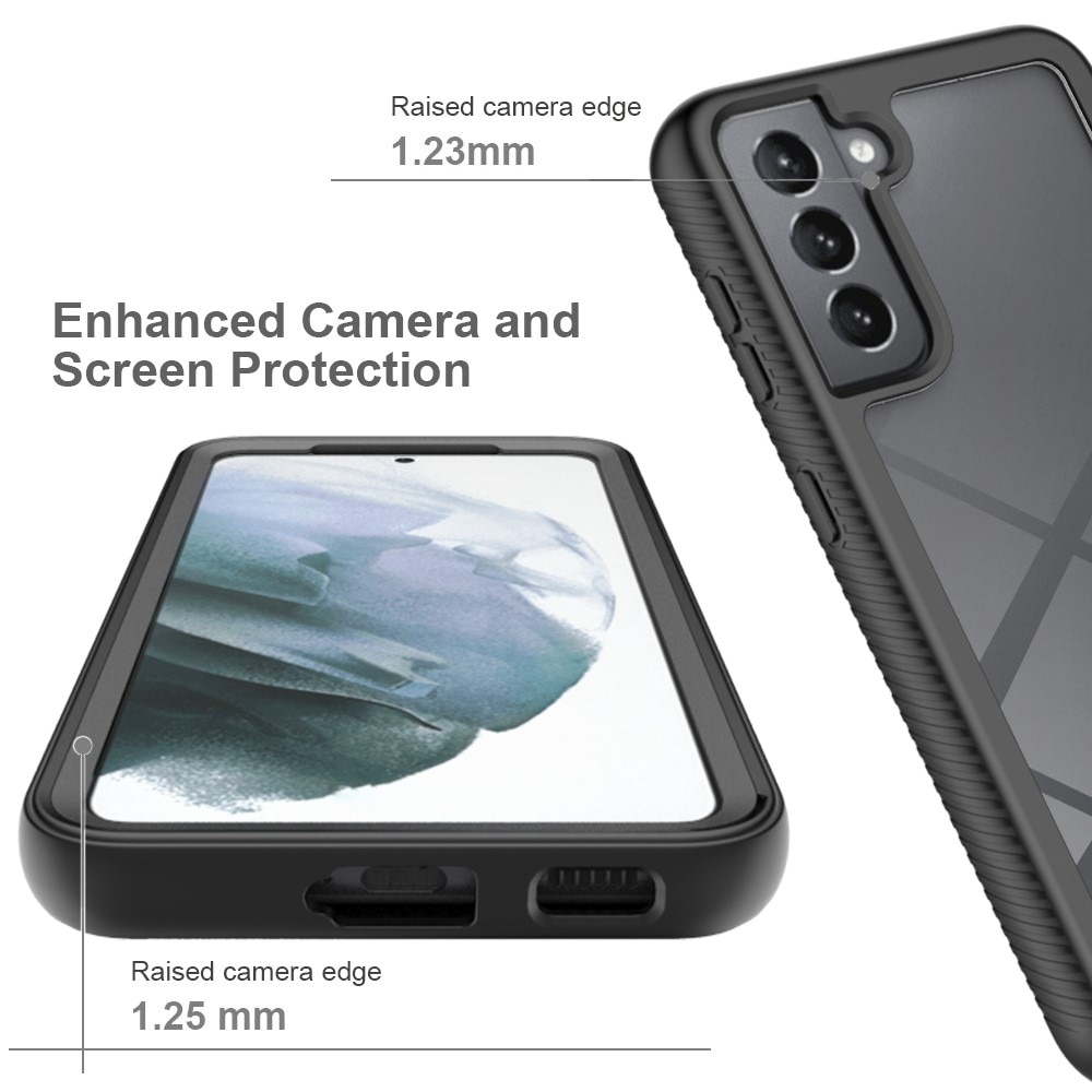 Full Protection Case Samsung Galaxy S21 FE svart