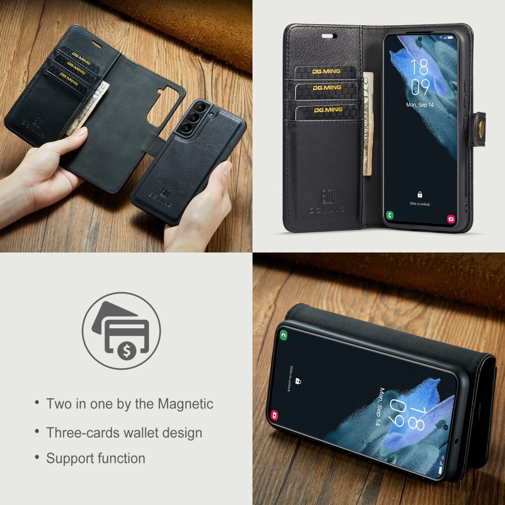 Magnet Wallet Samsung Galaxy S22 Plus Black