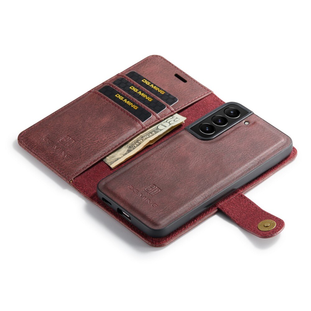 Magnet Wallet Samsung Galaxy S22 Plus Red