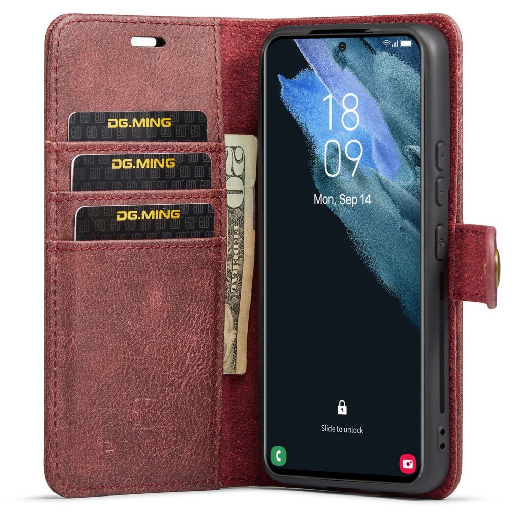 Magnet Wallet Samsung Galaxy S22 Red