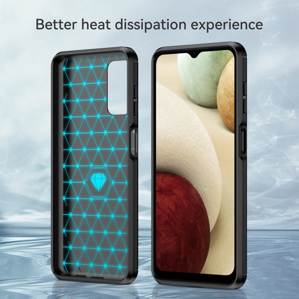 Samsung Galaxy A04s/Galaxy A13 Deksel TPU Brushed Svart