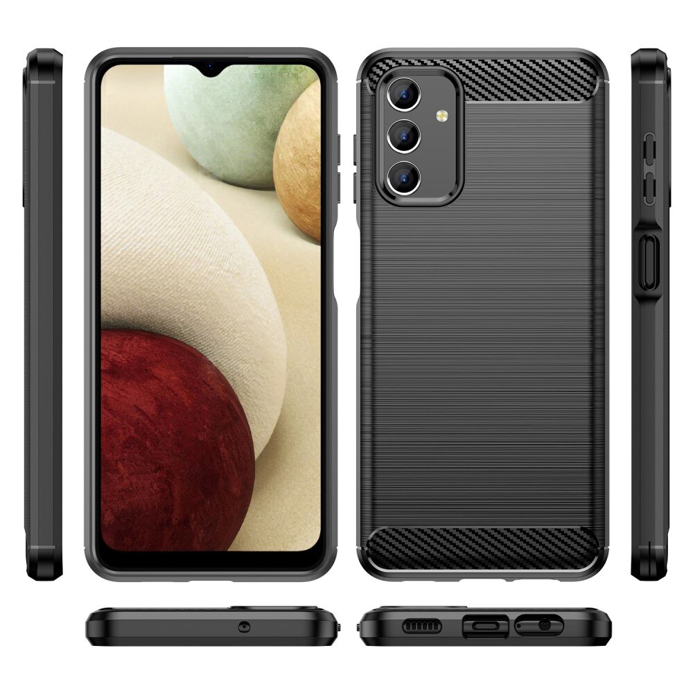 Samsung Galaxy A04s/Galaxy A13 Deksel TPU Brushed Svart