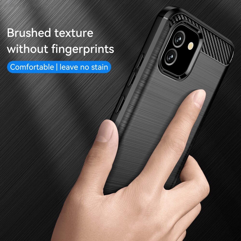 Samsung Galaxy A03 Deksel TPU Brushed Svart