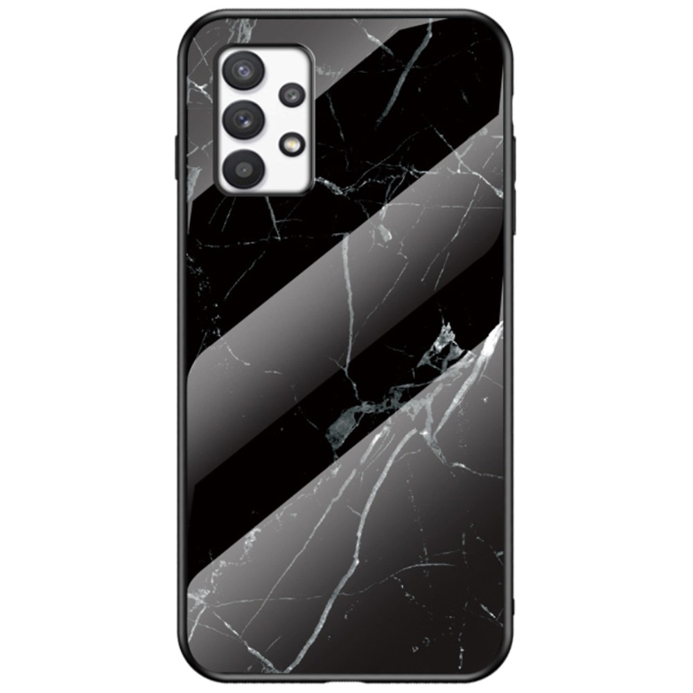 Herdet Glass Deksel Samsung Galaxy A53 svart marmor