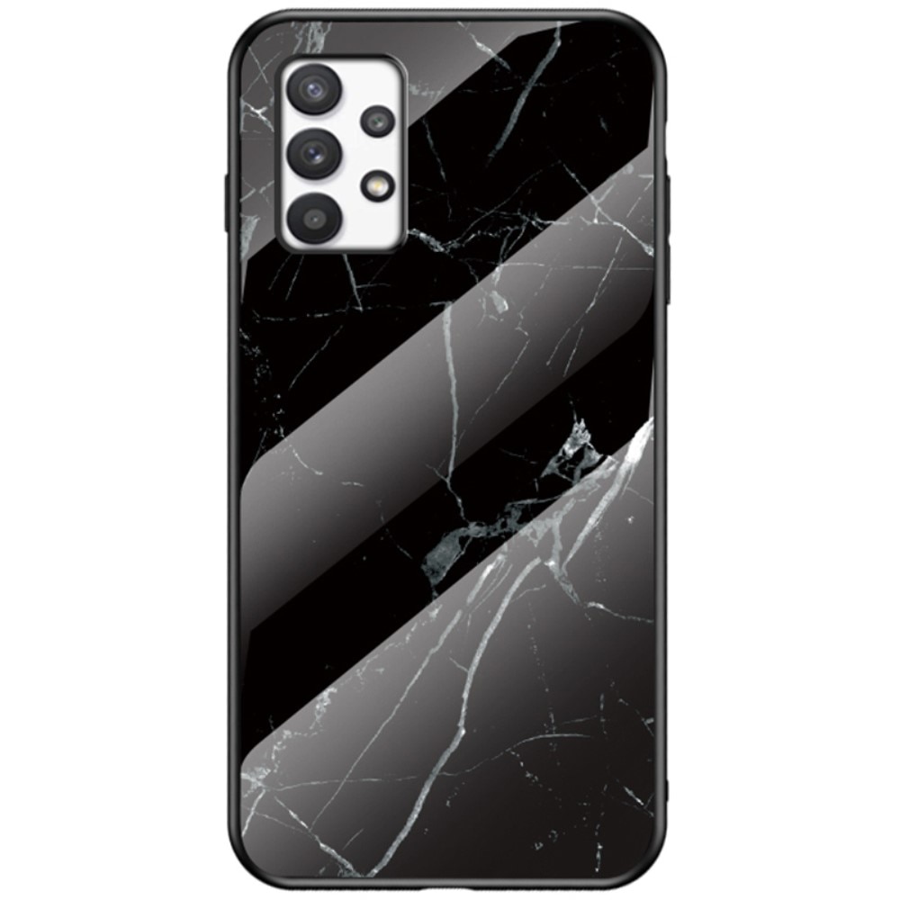 Herdet Glass Deksel Samsung Galaxy A33 svart marmor