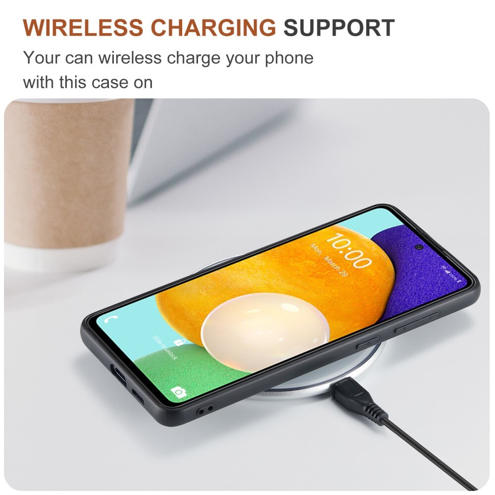 Magnetic Card Slot Case Samsung Galaxy A53 Svart