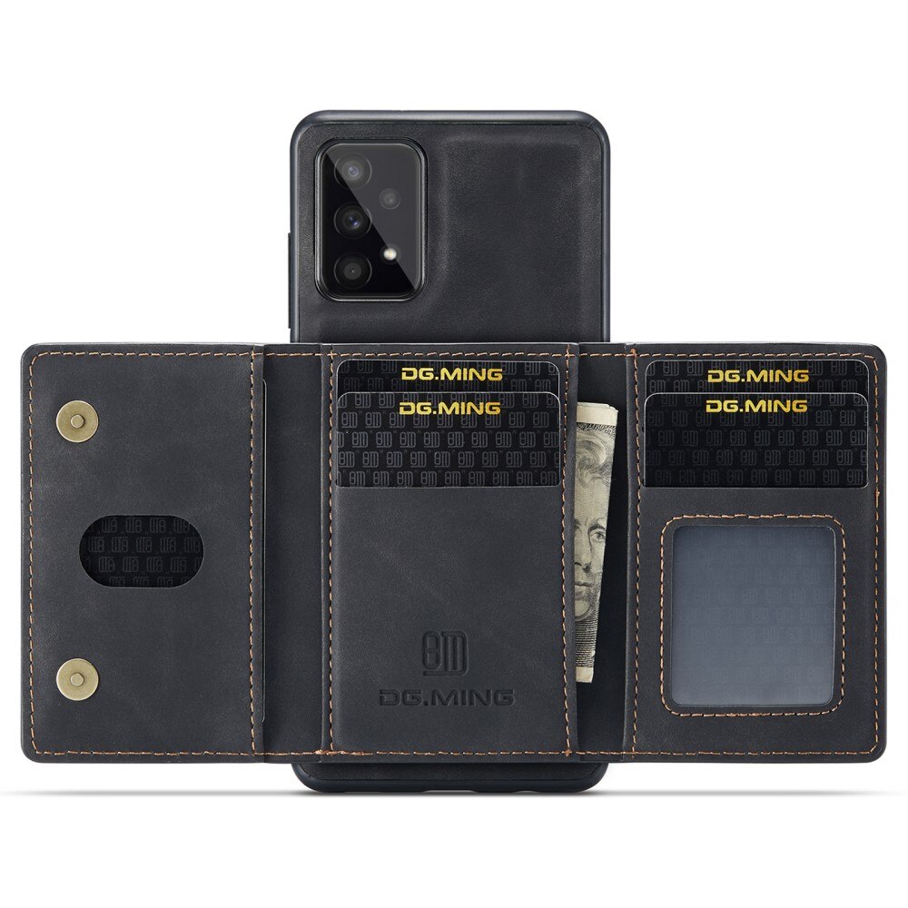 Magnetic Card Slot Case Samsung Galaxy A53 Svart