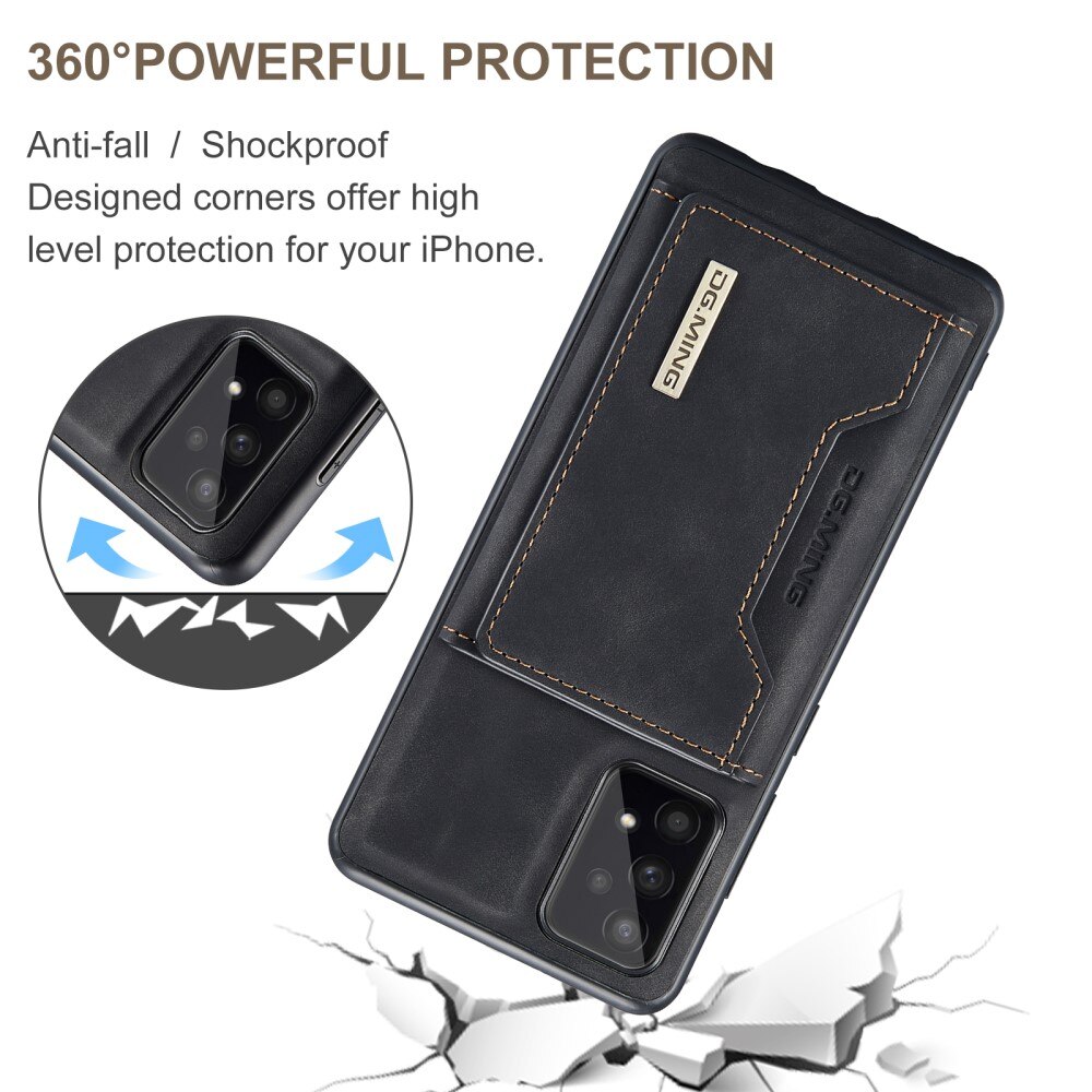 Magnetic Card Slot Case Samsung Galaxy A53 Svart