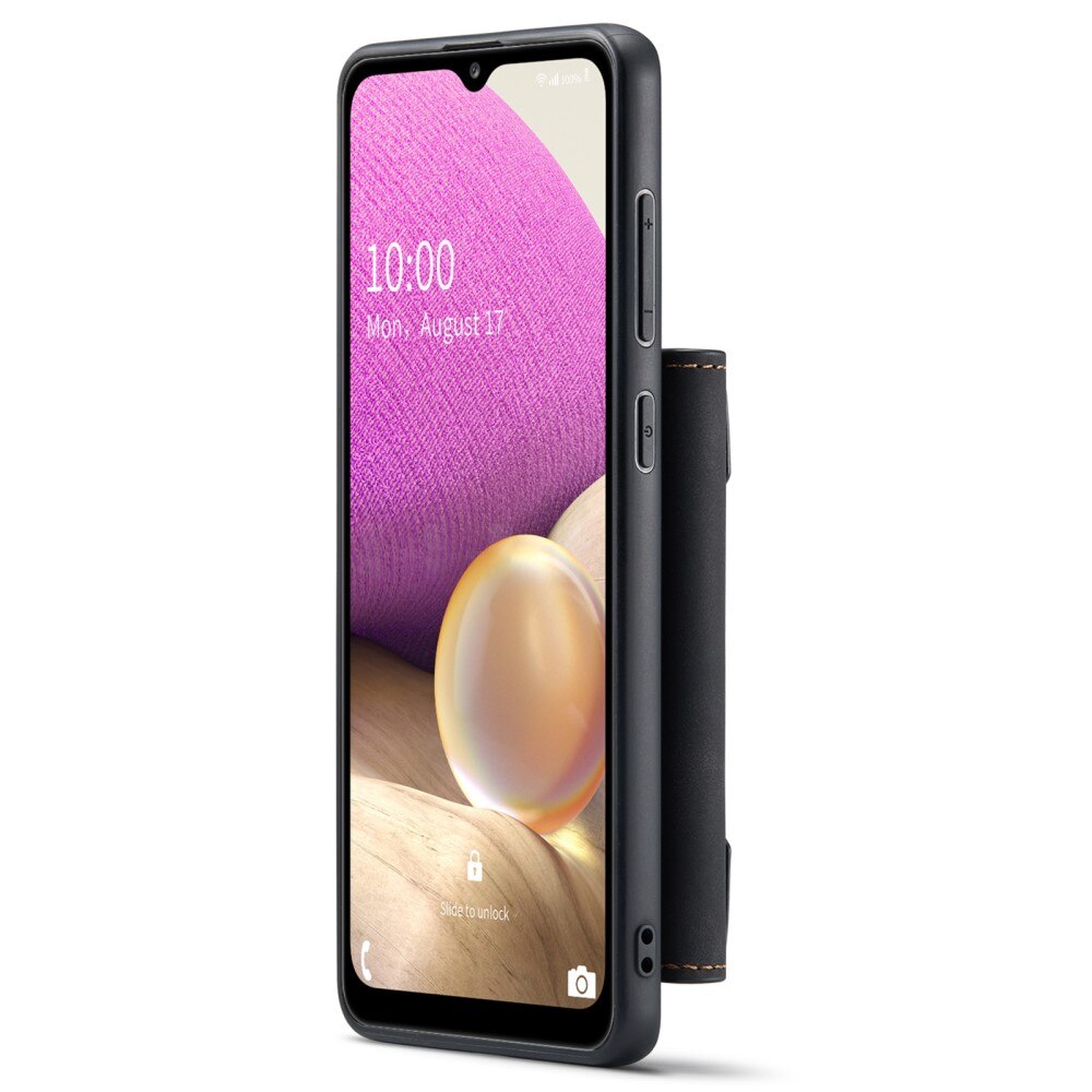 Magnetic Card Slot Case Samsung Galaxy A33 Svart