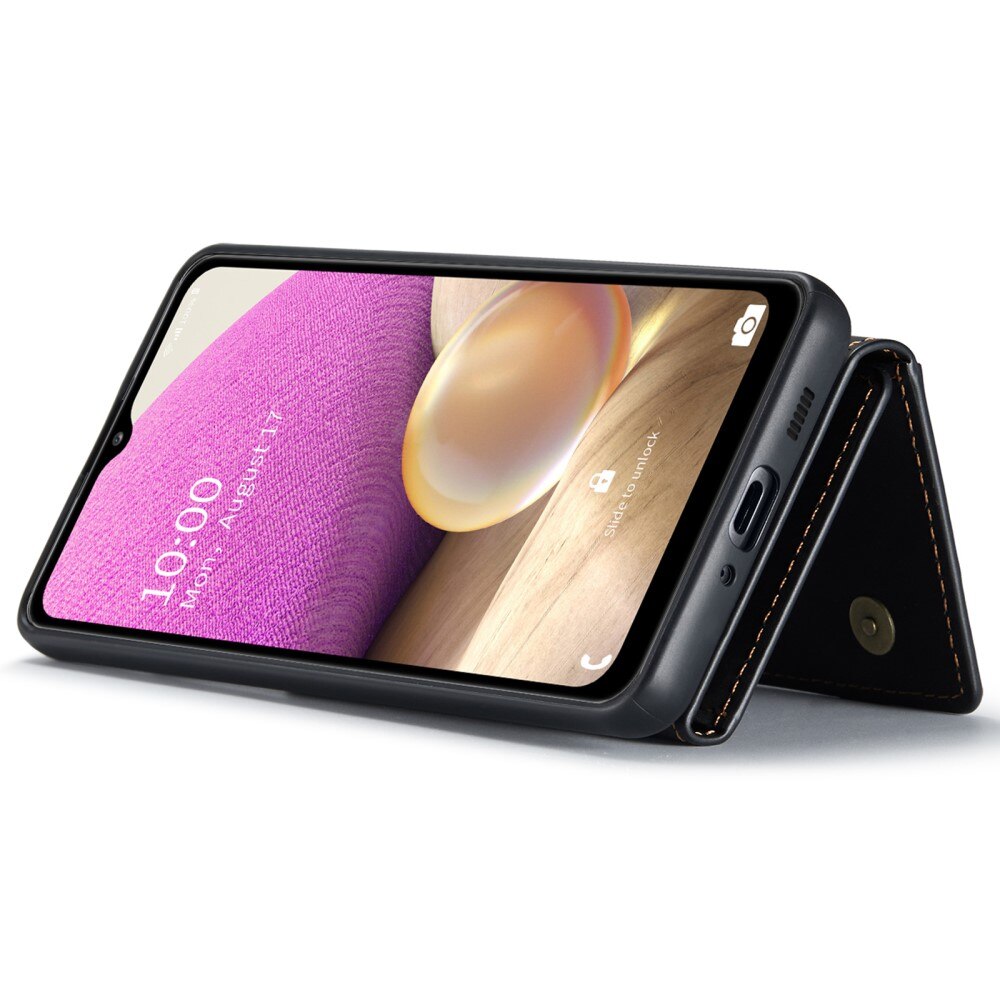Magnetic Card Slot Case Samsung Galaxy A33 Svart