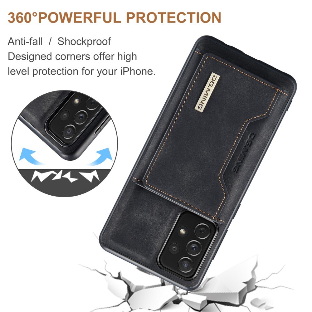 Magnetic Card Slot Case Samsung Galaxy A33 Svart