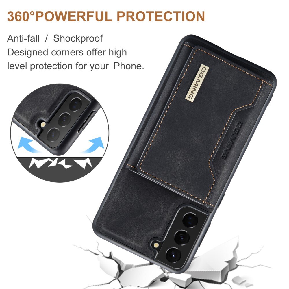 Magnetic Card Slot Case Samsung Galaxy S22 Black