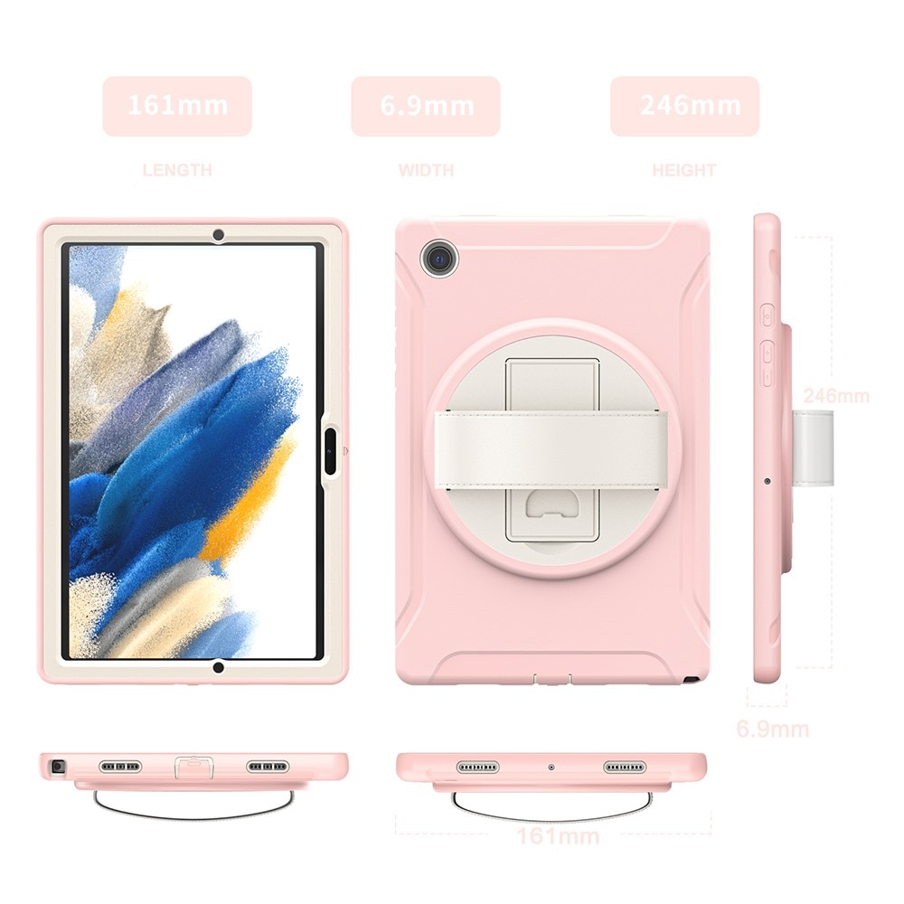 Støtsikker Hybriddeksel Samsung Galaxy Tab A8 10.5 rosa