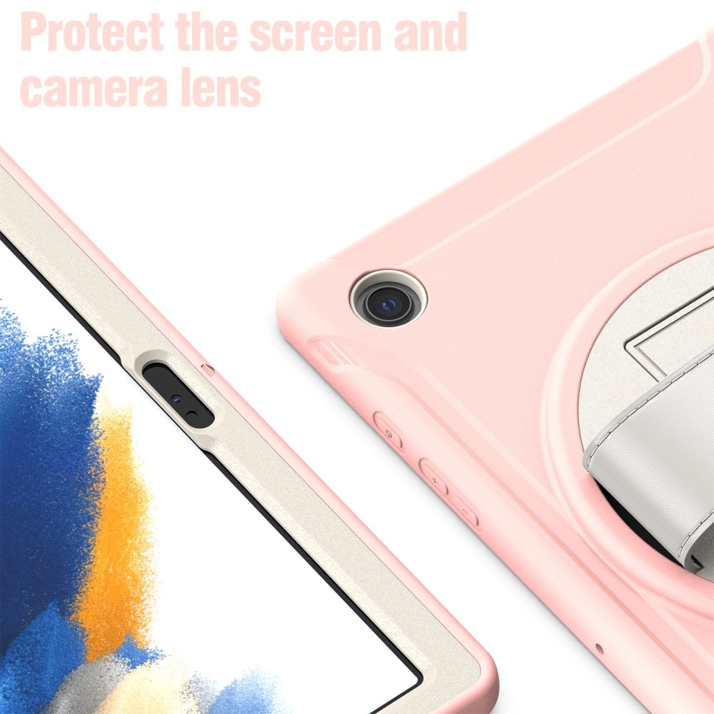Støtsikker Hybriddeksel Samsung Galaxy Tab A8 10.5 rosa