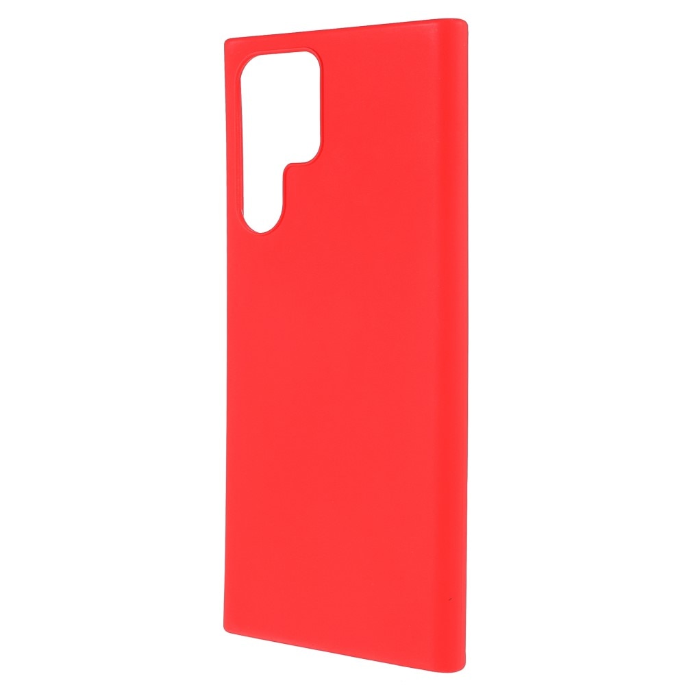 TPU Deksel Samsung Galaxy S22 Ultra Rød