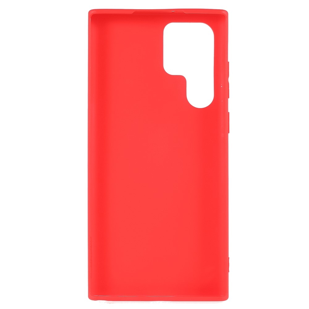 TPU Deksel Samsung Galaxy S22 Ultra Rød