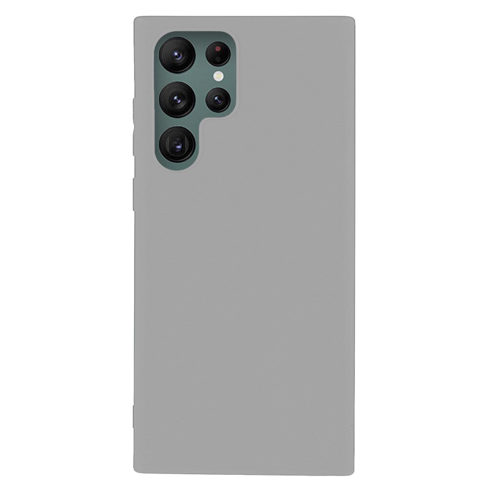 TPU Deksel Samsung Galaxy S22 Ultra Grå