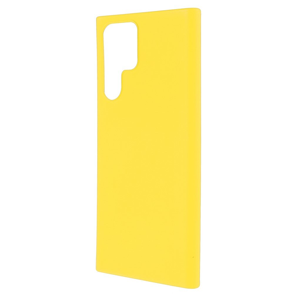 TPU Deksel Samsung Galaxy S22 Ultra Gul