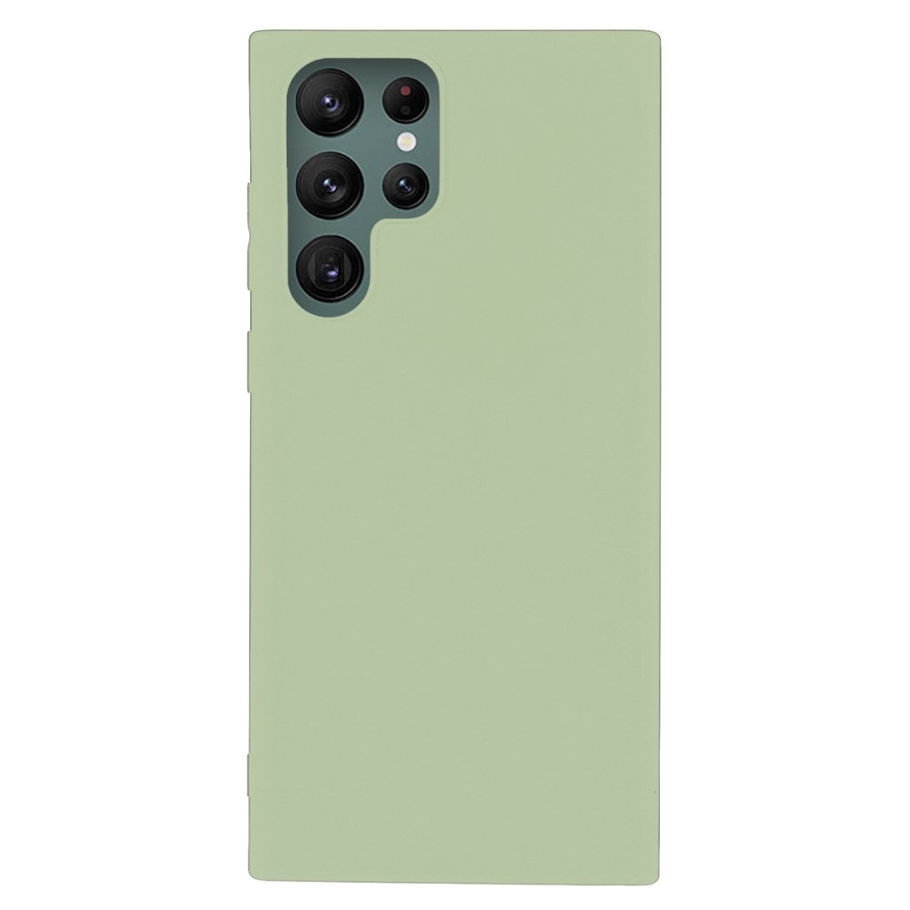 TPU Deksel Samsung Galaxy S22 Ultra grønn