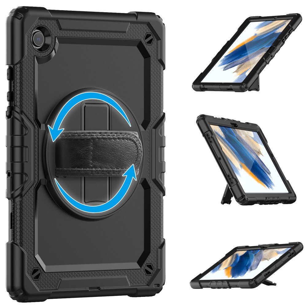 Støtsikker Full Protection Hybriddeksel Samsung Galaxy Tab A8 10.5 svart