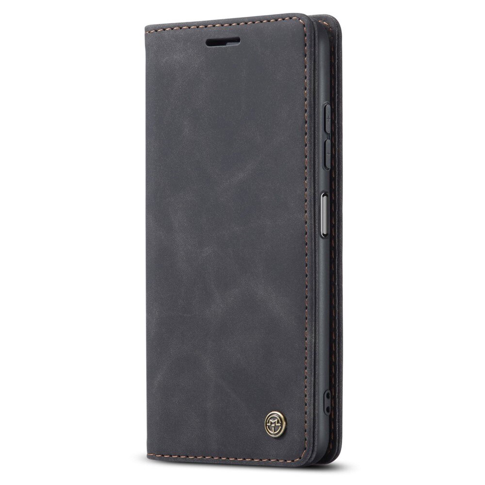 Slim Lommebokveske Samsung Galaxy A22 5G Svart