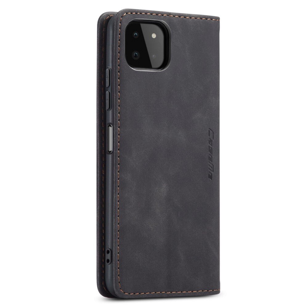 Slim Lommebokveske Samsung Galaxy A22 5G Svart