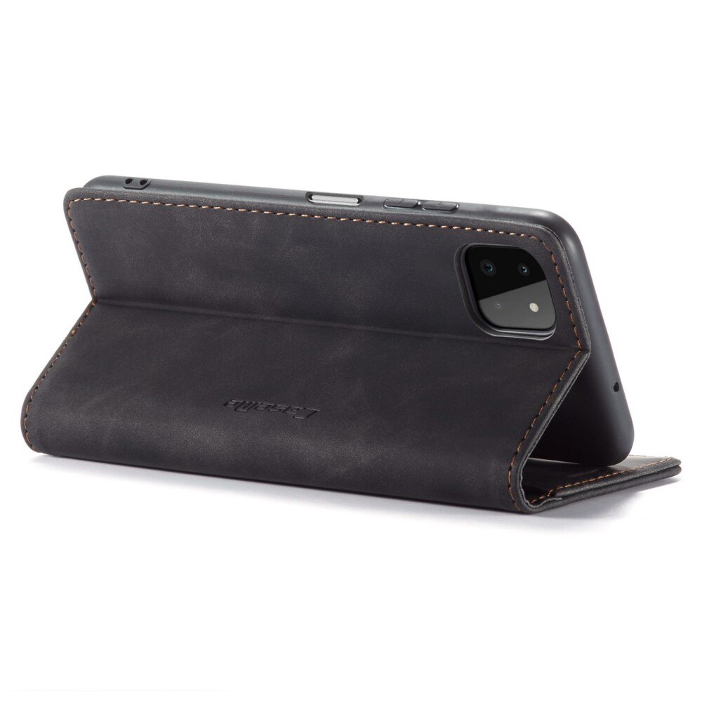 Slim Lommebokveske Samsung Galaxy A22 5G Svart