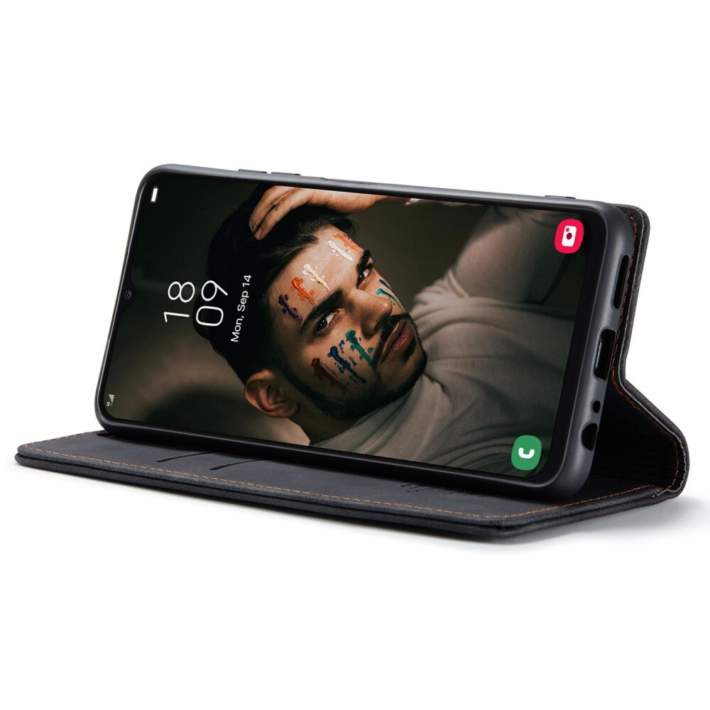 Slim Lommebokveske Samsung Galaxy A13 Svart