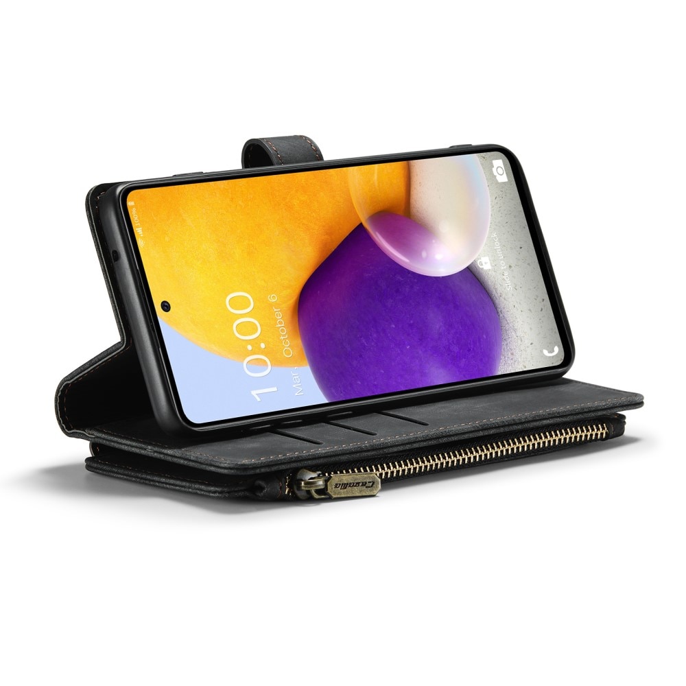 Zipper Wallet Samsung Galaxy A13 Svart