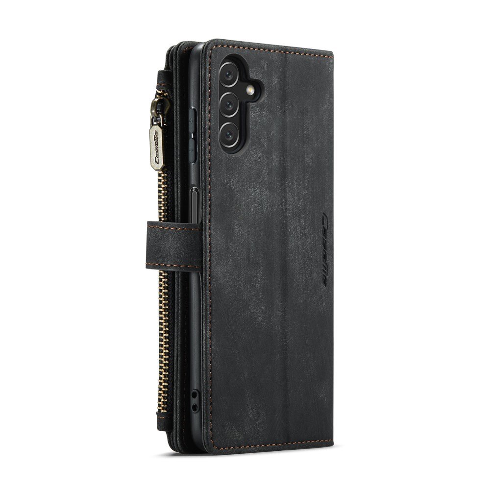 Zipper Wallet Samsung Galaxy A04s Svart