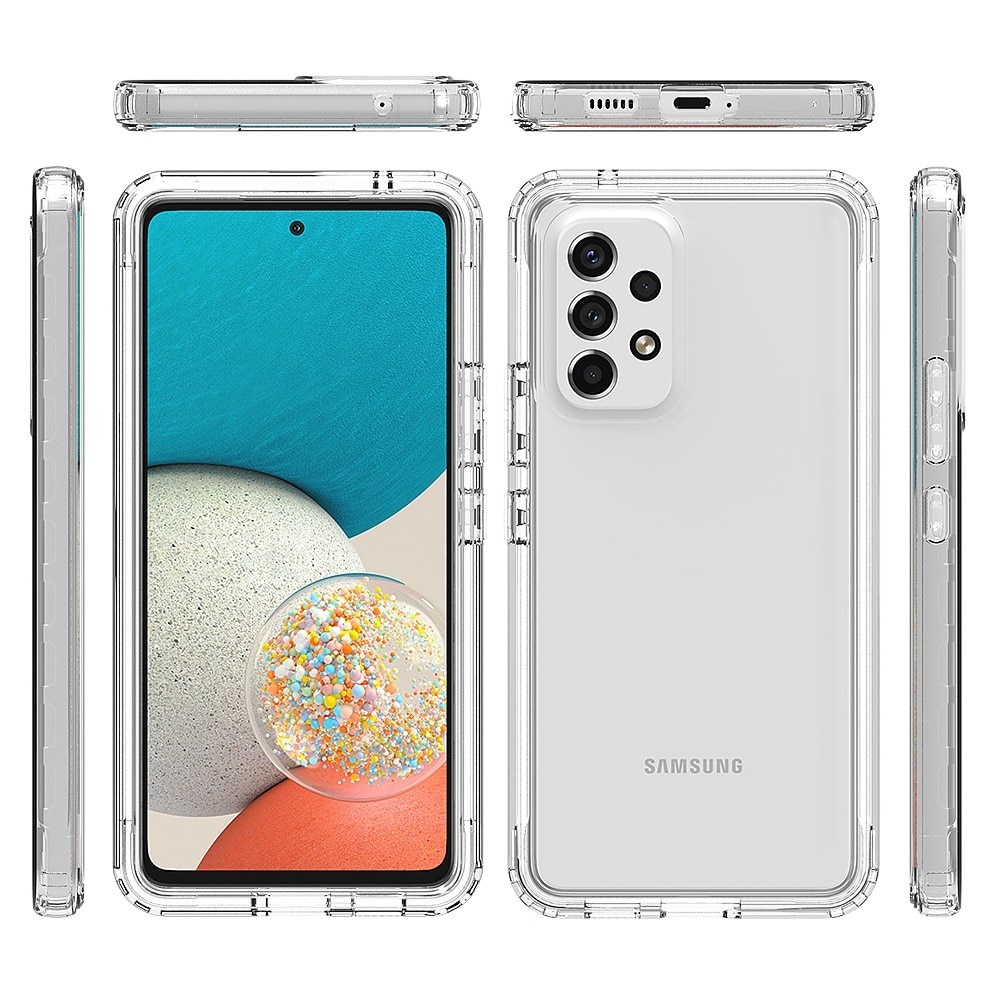 Full Protection Case Samsung Galaxy A53 gjennomsiktig