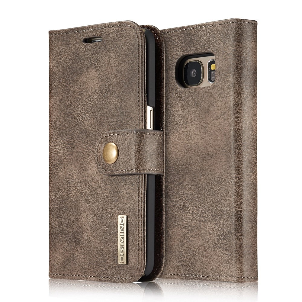 Magnet Wallet Samsung Galaxy S7 Brun