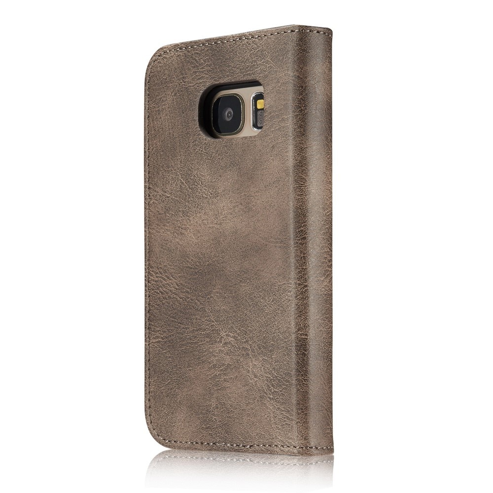 Magnet Wallet Samsung Galaxy S7 Brun