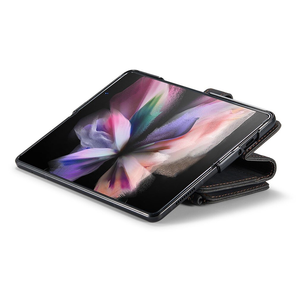 Zipper Wallet Samsung Galaxy Z Fold 3 svart