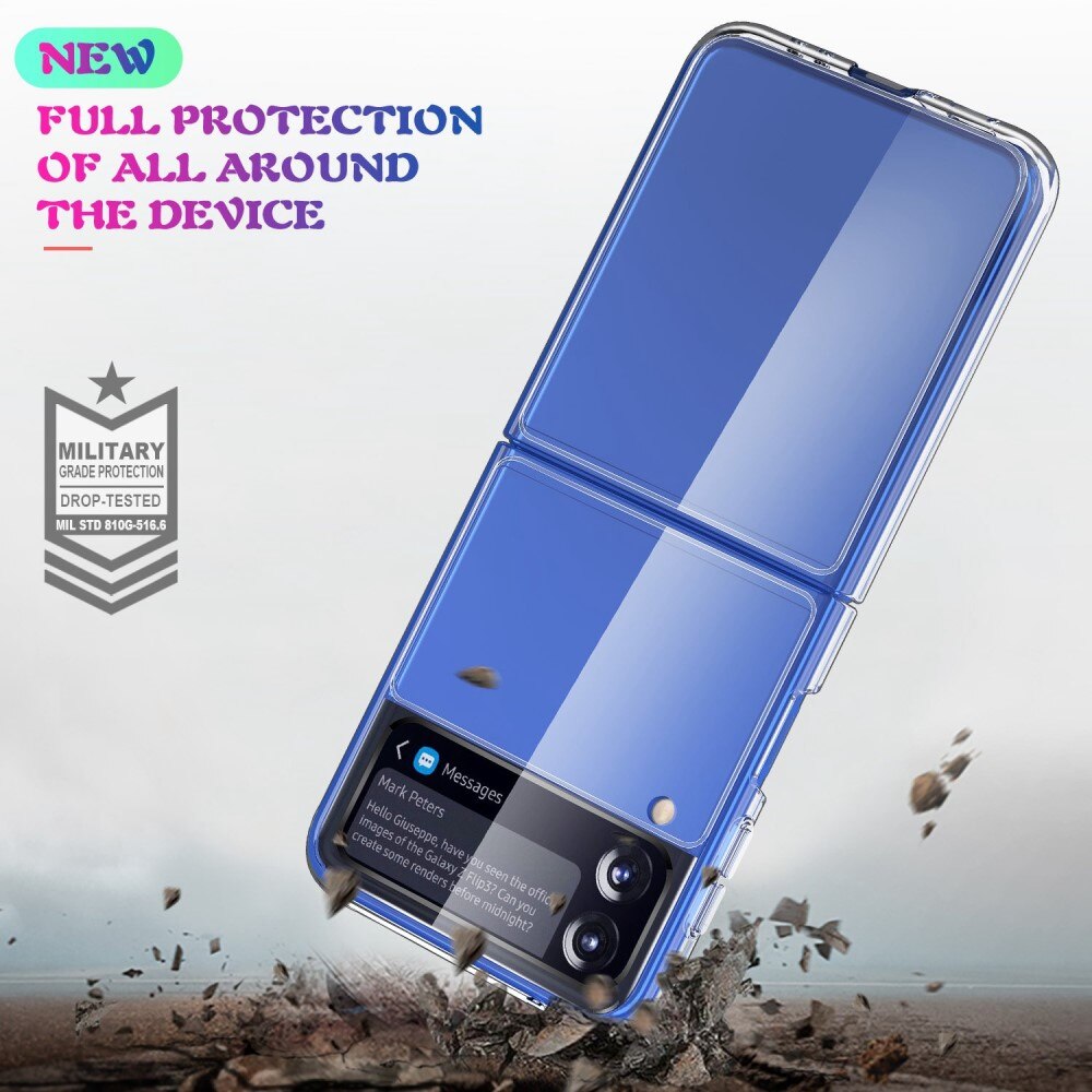 Hard Clear Cover Samsung Galaxy Z Flip 4 Transparent